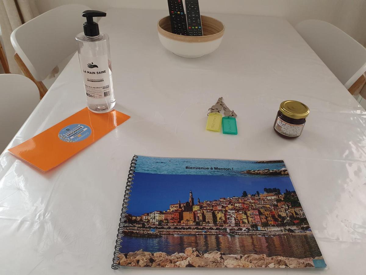 Superbe 2 Pieces Neuf A 100M De La Plage Menton Bagian luar foto